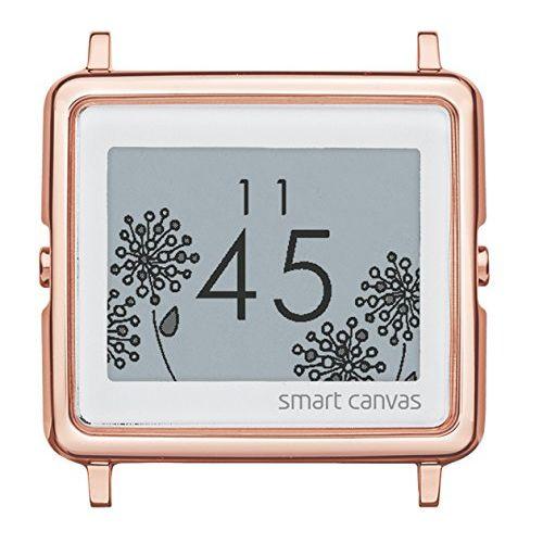 EPSON smart canvas head only Flower pink gold wristwatch W1HFL11010 Ladies