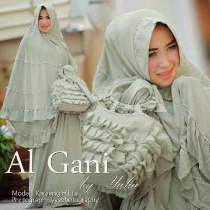 Mukena Ruffle Al Gani Mint