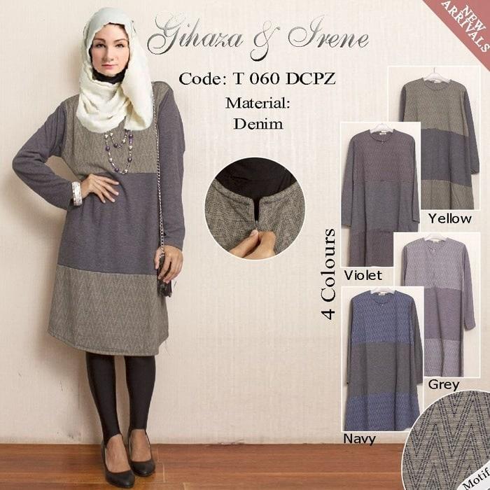T060DCPZ/T 060 DCPZ IRENE HIJAB MAXI GAMIS DRESS FASHION MUSLIMAH
