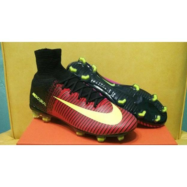 SEPATU BOLA / SOCCER NIKE MERCURIAL SUPERFLY V EURO 2016 RED PINK - EWTQEG