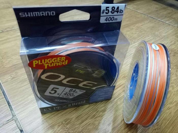 Senar PE Shimano Ocea Plugger Tuned EX8 PE 5 - veqMGK