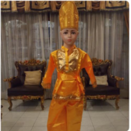 Baju Adat Padang Anak Anak Laki - Laki