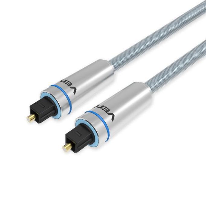 DISKON! F01 - 1.5M Vention Kabel Toslink Digital Audio Optical / Fiber Optik