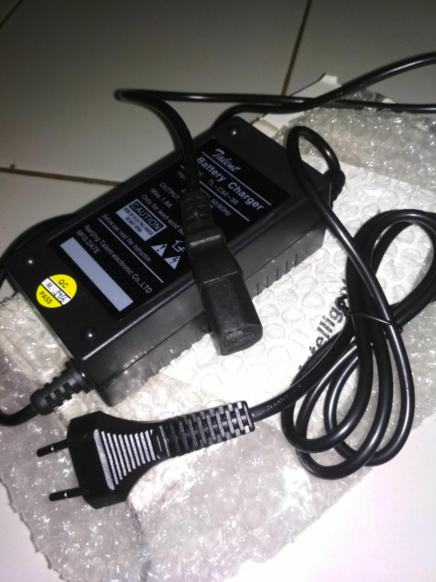 Charger sepeda listrik 36v