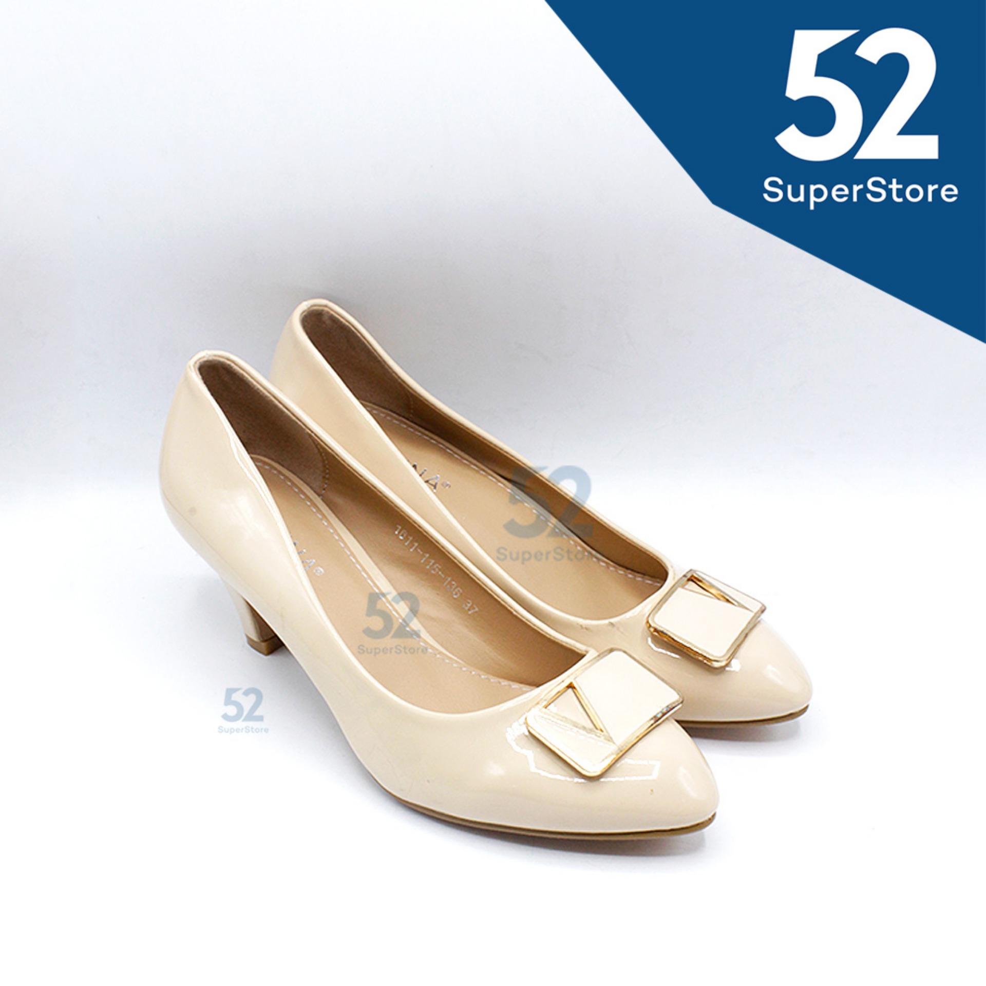 Kelebihan Regina Sepatu Pantofel Wanita 1611 115 Beige Hak 5 Cm Regina Sepatu Fantofel High Heels Wanita HAK 7 cm 1611 115 136 Beige