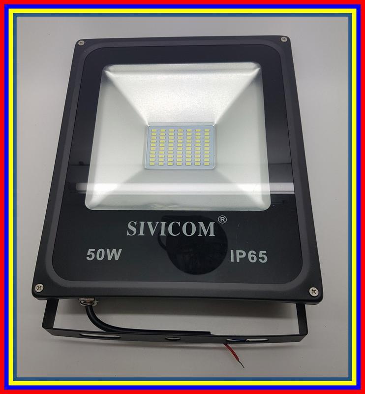 Sivicom 70 Led Smd Floodled 50W Led Sorot Ip65 Tipis Lampu Sorot