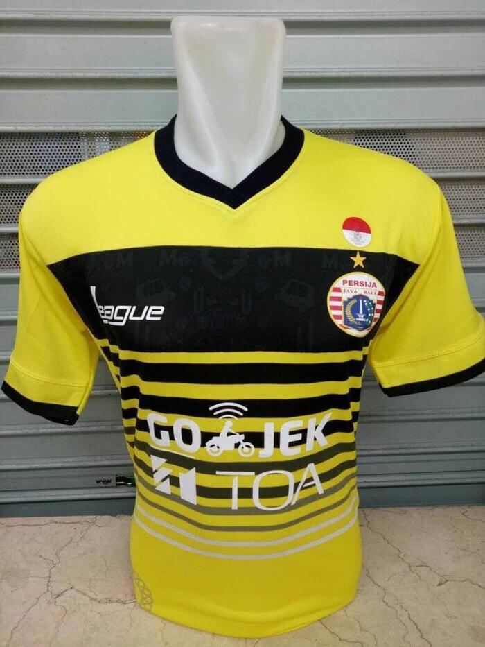 JERSEY BOLA PERSIJA JAKARTA GK KIPER KUNING 2017/2018 - BAJU BOLA - KAOS BOLA - SERAGAM SEPAK BOLA