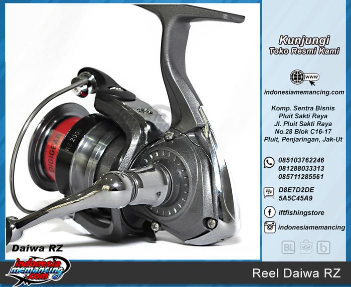 Reel Spinning DAIWA RZ Size 2500 (utk Mancing Kolam/Casting) - 51rYAA