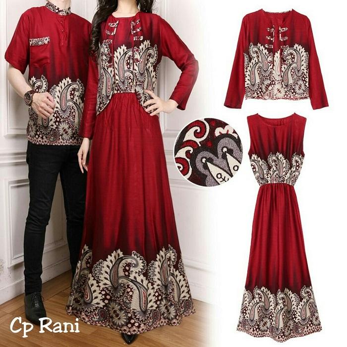 BajuReady 10115 BAJU COUPLE PASANGAN KELUARGA BATIK MODERN SARIMBIT KEMEJA HEM PRIA COWOK KOKO LENGAN PENDEK PAKAIAN WANITA CEWEK MAXI MAXY DRESS PANJANG PLUS CARDY PESTA KONDANGAN LEBARAN JAMAN ZAMAN NOW KEKINIAN BAHAN KATUN