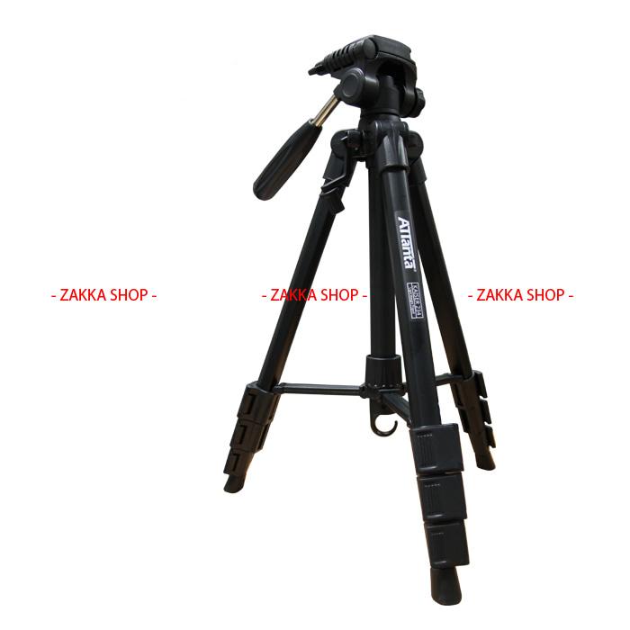 Tripod Attanta Kaiser 234 + Tas, u/ DSLR, GoPro, Xiaomi Yi, Brica