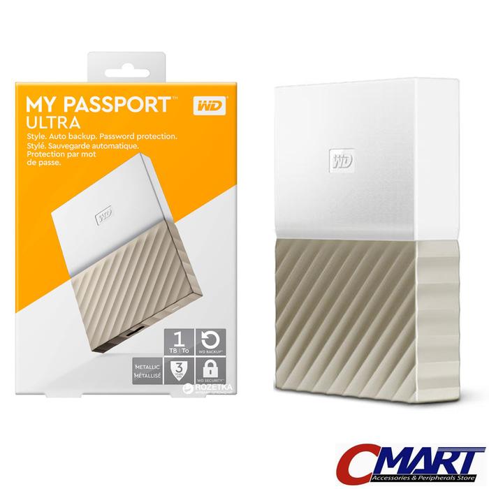 ORIGINAL - WD My Passport Ultra 1TB - HDD / HD / Hardisk / Harddisk External 2.5