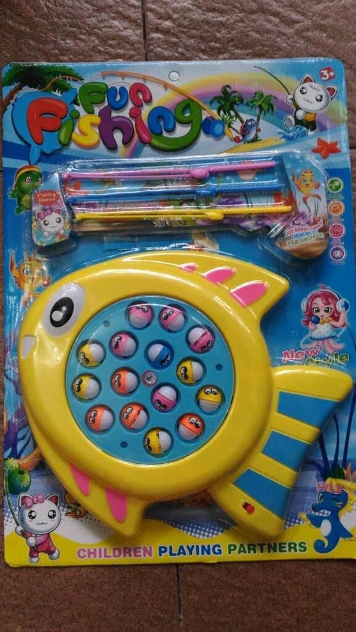 Fishing Game Fun Fishing Set / Mainan Pancingan Ikan BESAR 623A