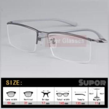 kacamata HF8 Lensa Leinz Photochromic Cylinder Minus tinggi