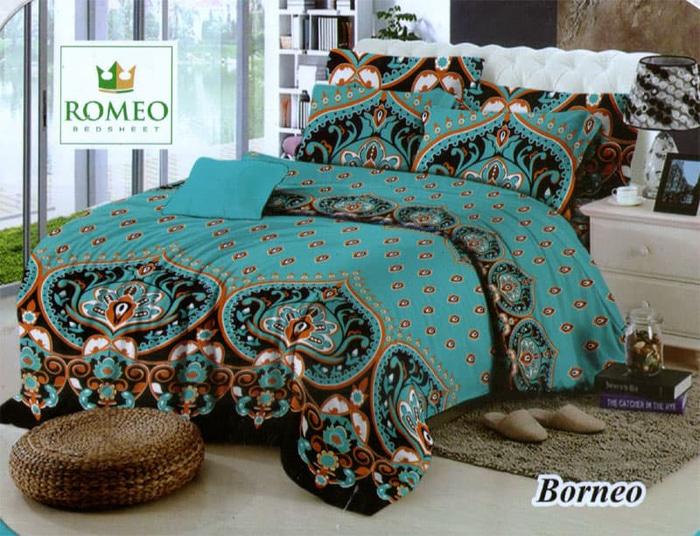 Bedcover Romeo ukuran 180 x 200 / King / No.1 - Borneo