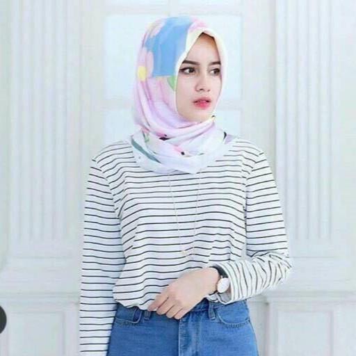 Blousestevy / Stevi / Stevia Top Best Price Bahan Adem Tshirt 1Kg 7Pcs No. 12 kode kenz-FF74