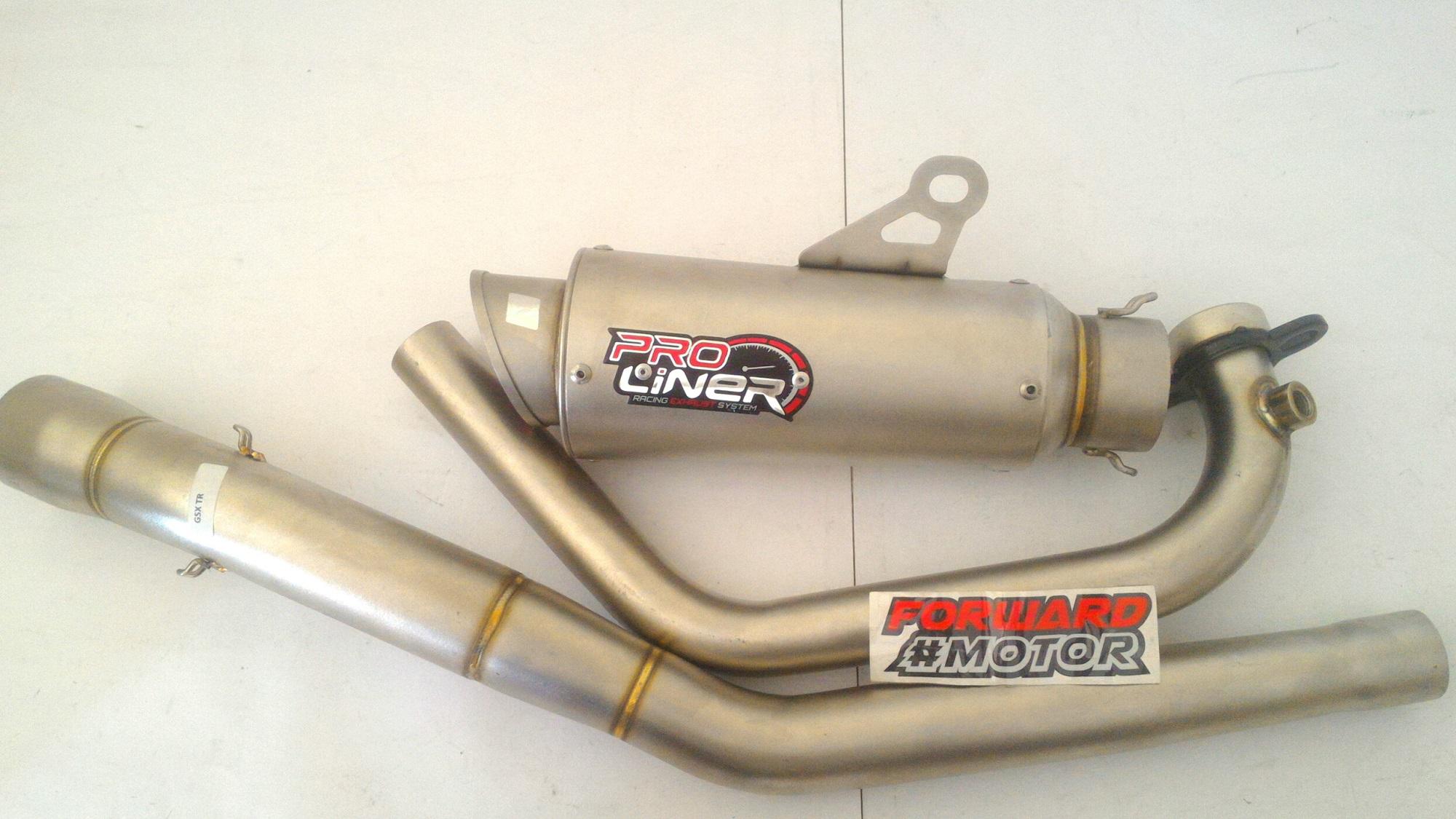 Fitur Proliner Tr 1r Short Stainless Suzuki Gsx R150 Gsx S150 Dan