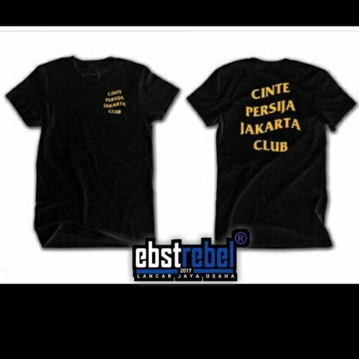 PALING DICARI Kaos CINTA PERSIJA JAKARTA CLUB bahan Combed 30'S PROMO