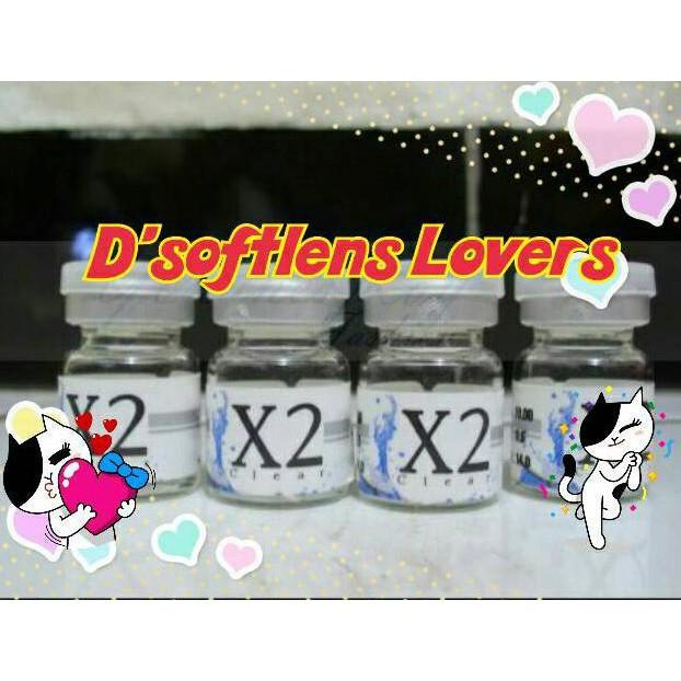 X2 Clear Softlens Murah