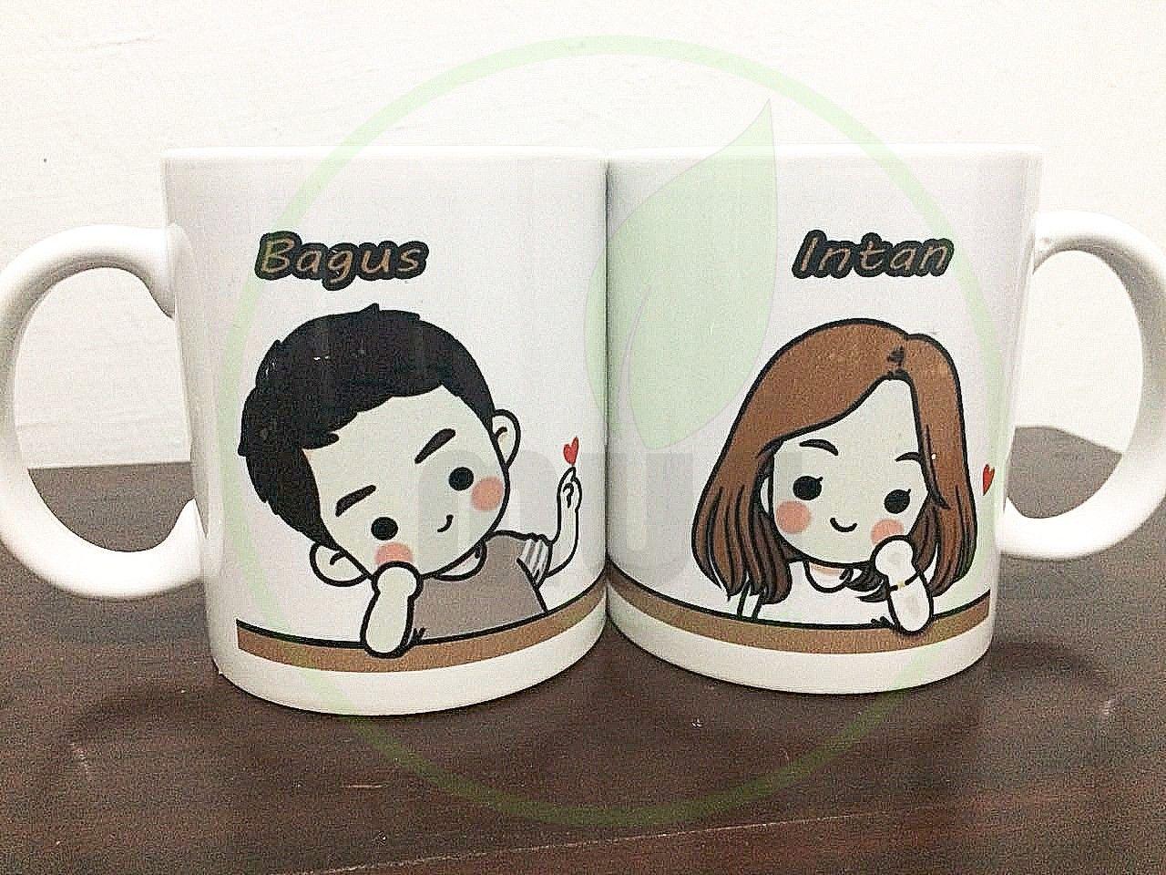 Sablon Mug ( Free Box Putih )