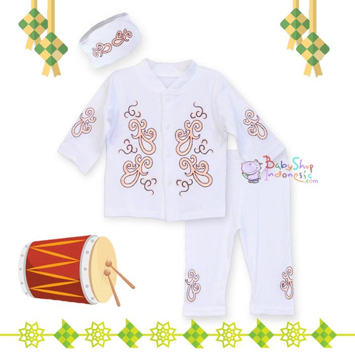Setelan Baju Koko Import Murah Baju Muslim Anak Murah Setelan Baju Koko Murah Bayi Murah Baju Koko Bayi Putih Bordir