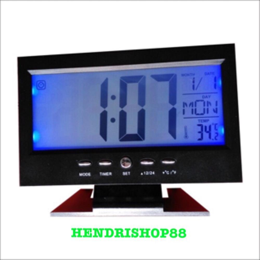 JAM MEJA DIGITAL ALARM CLOCK BENTUK LCD TV Paling Dicari