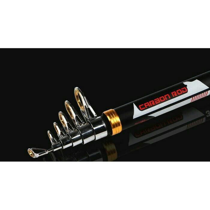 Pancingan Mamba Joran Carbon Fiber Sea Fishing Rod 6 Segments - 3.0M - s6O3xt