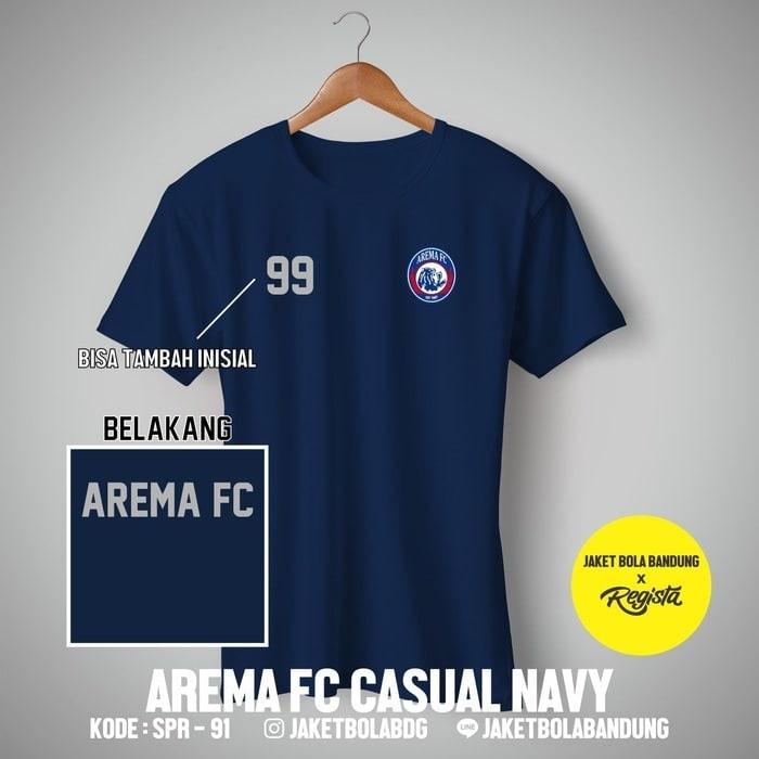 PALING DICARI Kaos CASUAL AREMA MALANG bahan Combed 30'S PROMO