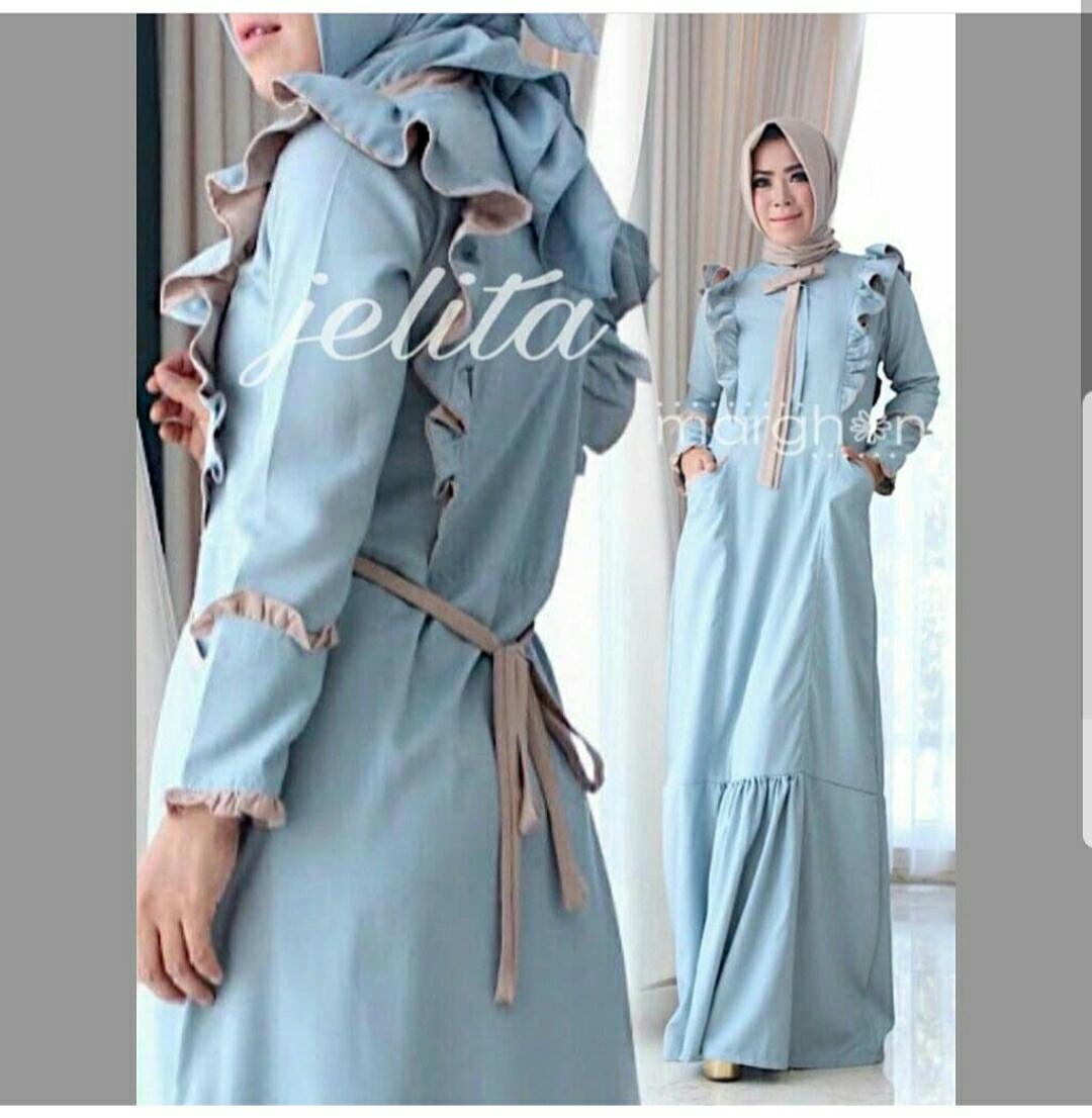 Liliana Baju Gamis Fashion Terbaru Wanita
