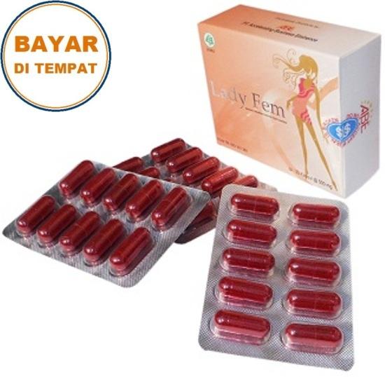 LadyFem Original Kapsul Herbal Spesialis Masalah Kewanitaan (Rekomendasi Boyke Dian Nugraha)