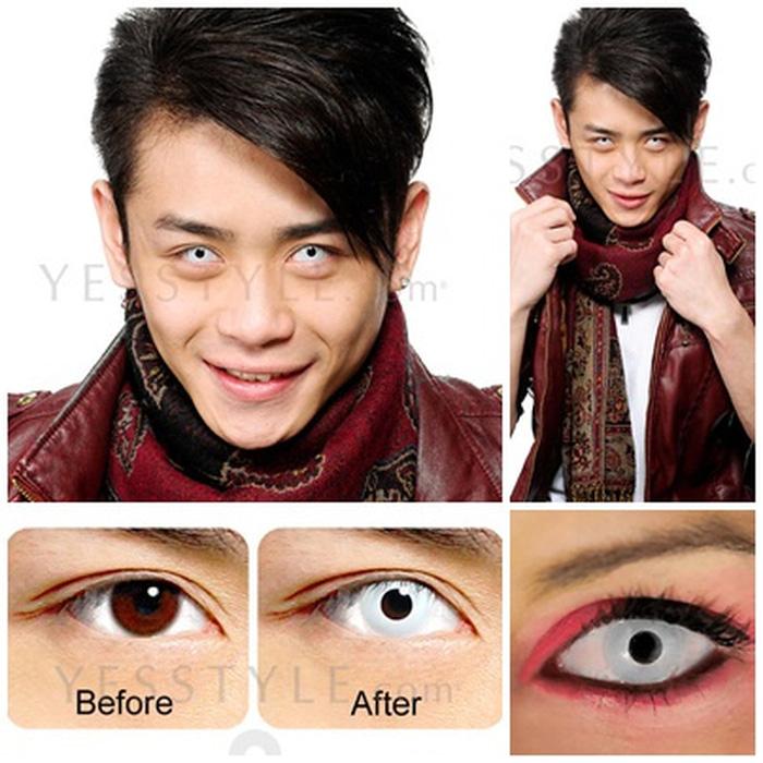 Promo Acessoris Warna Mata Softlens Geo Anime Cosplay CP-F1 14Mm