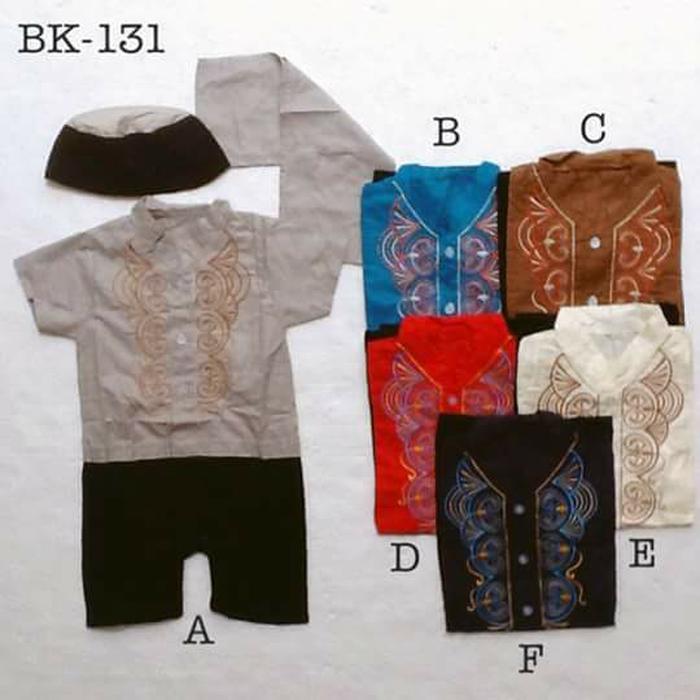 Baju koko bayi best seller - baju muslim laki laki original - baju koko anak putih terlaris - baju koko anak bordir terbaik dan termurah