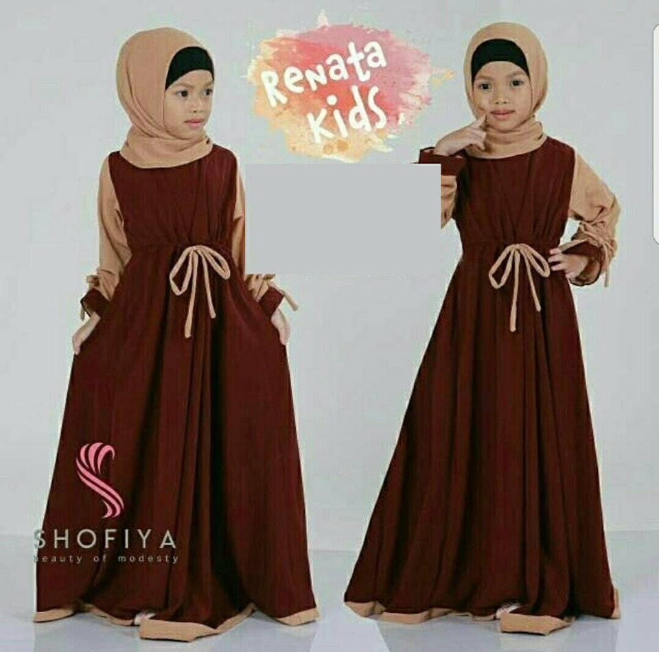 FASHIONFLOWER-BAJU ANAK CEWEK | MAXI MUSLIM | BAJU MUSLIM | DRESS ANAK PEREMPUAN | PAKAIAN ANAK | MUSLIM WEAR | PAKAIAN HIJAB | DRESS MAXI ANAK NATAKIDS MUSLIM UNTUK ANAK 7-10TH (TERSEDIA 2 WARNA)