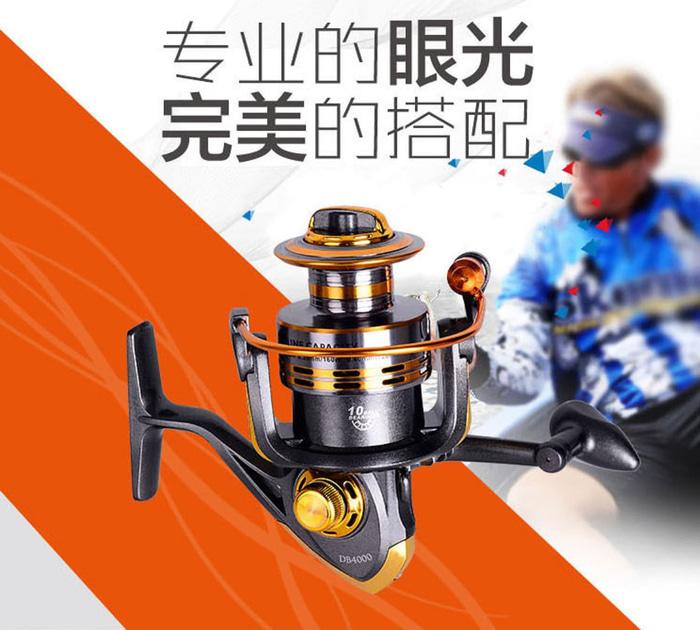 Katrol Reel Ikan Besar Mancing/Pancing profesional 10 ball Bearing - y8TqI8