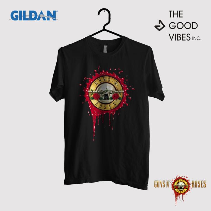Kaos Band Guns And Roses Original Gildan - Paradise City