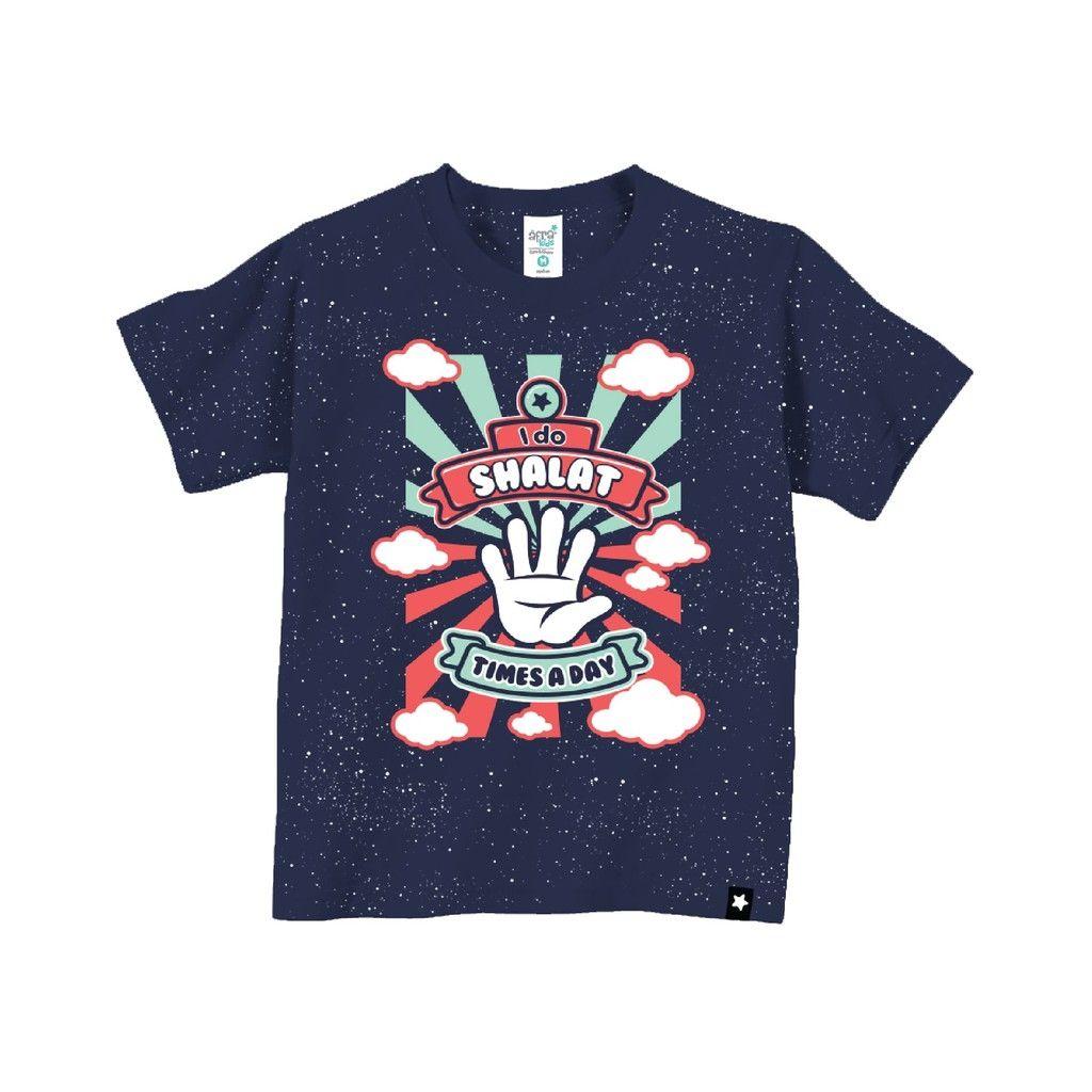 Kaos Afrakids AF114 - I do sholat 5 times a day