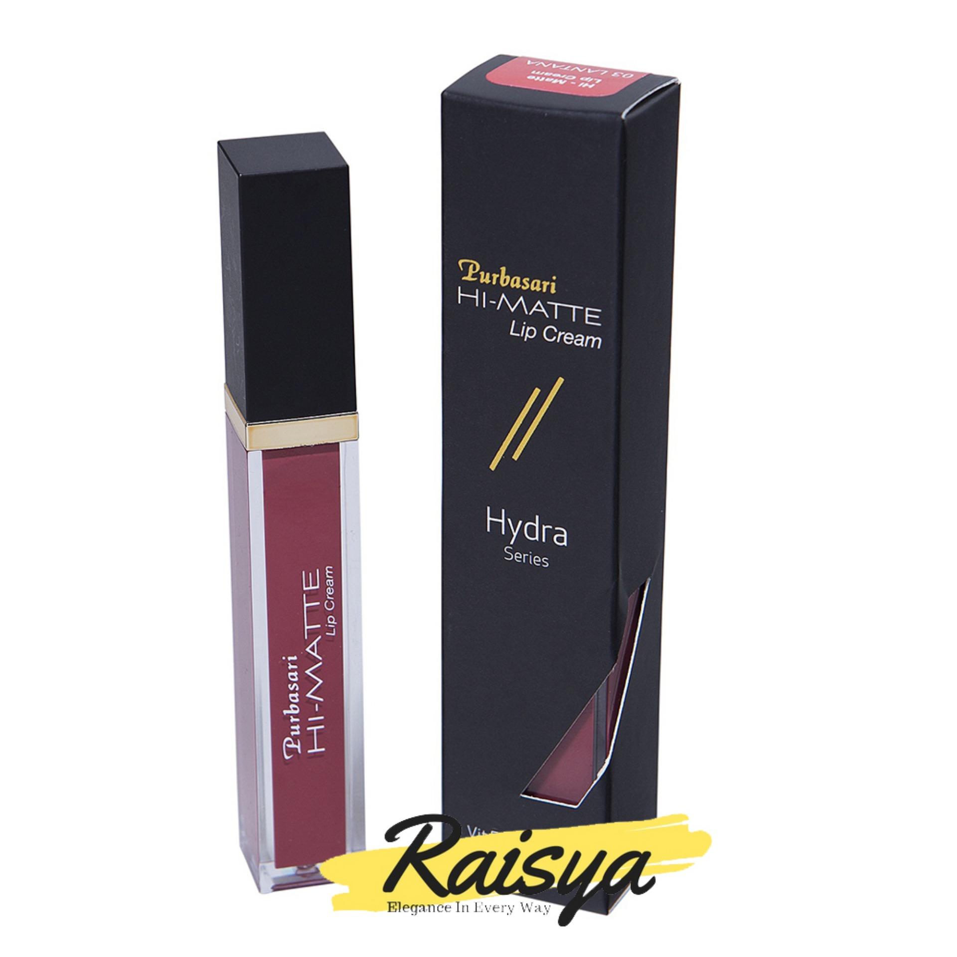 Purbasari Hi-Matte Lip Cream No. 02 Azalea - Original