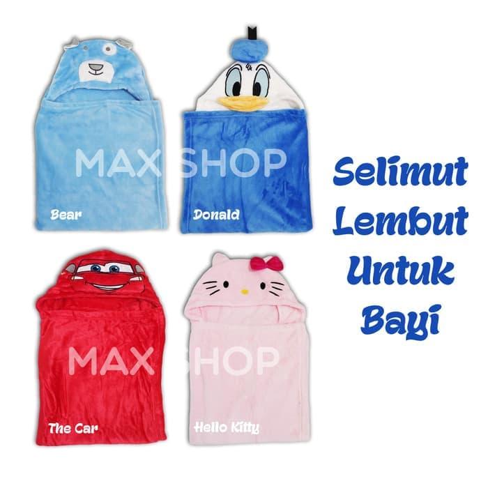 Best Seller Selimut Bayi Carter / Selimut Topi Baby / Baby Blanket