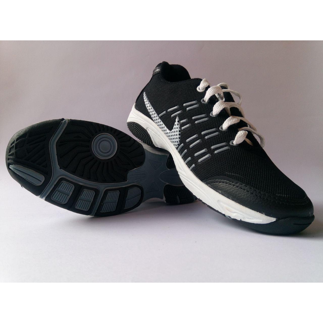 Mahkotaacc Promo Termurah Sepatu Nike air max Sepatu Lari - Black - abu2