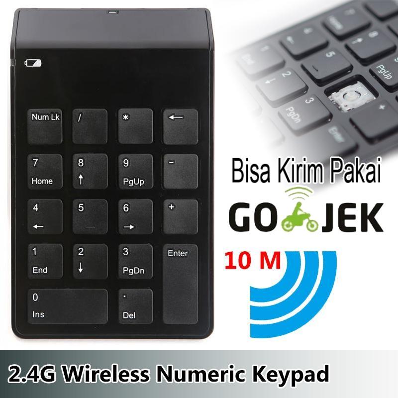 Keypad Mini Numeric Wireless 2.4GHz 10 Meter