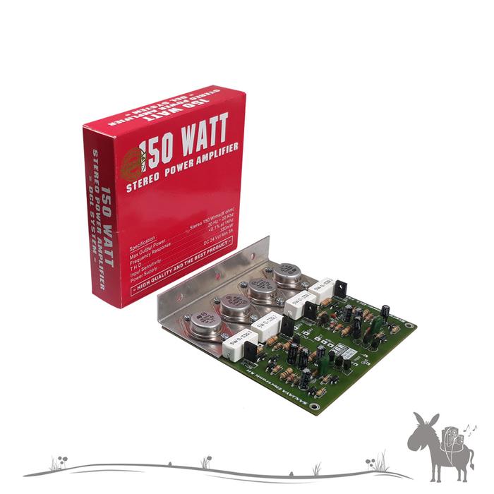 Kit Power Amplifier Sterio Bell OCL 150Watt