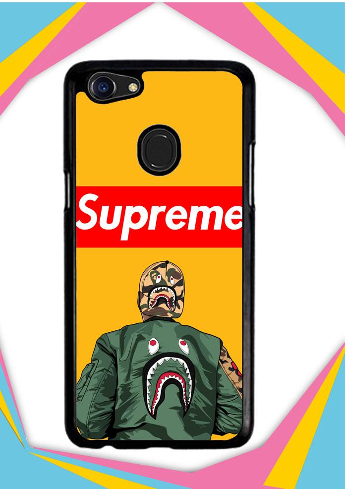 Casing OPPO F5 Custom Hardcase bape supreme Jacket Z4904 Case Cover