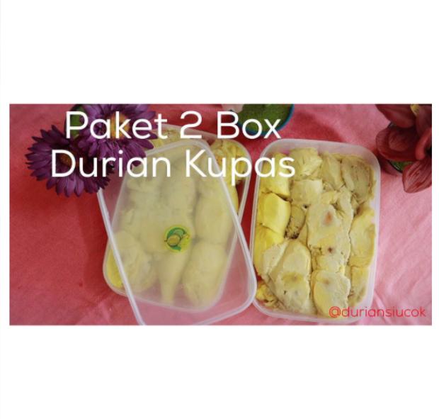 Durian Kupas - Paket 2 Box Durian Kupas