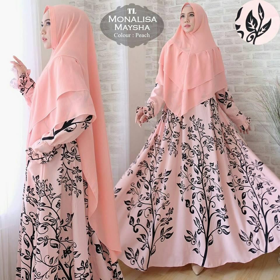 FASHION STORY - syari muslim monalysa maysha ++ import l kualitas premium l import l real pict foto asli jumbo size l fit to XXXL I BIG SIZE