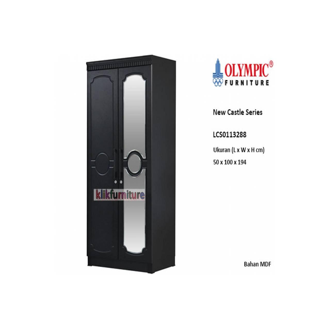 LCS0113288 Olympic New Castle Lemari 2 Pintu