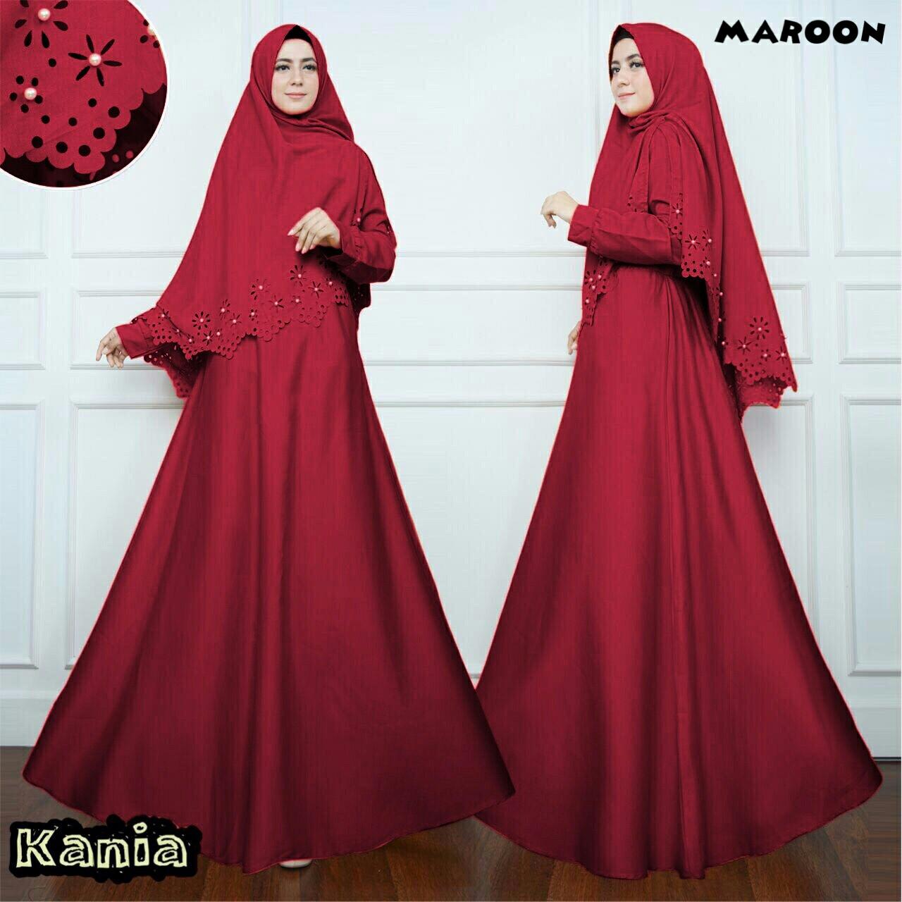 Jakarta Couple - Syari Mutiara Kasnia / Maxi Mutiara /Baju Gamis Muslim/ Gamis Mutiara / Gamis Murah / Atasan Muslim Wanita / Pakaian Baju Muslim