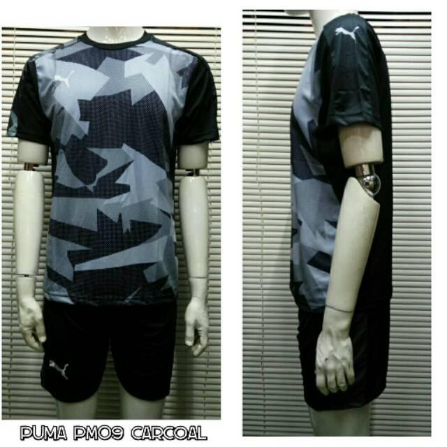Baju Kaos Jersey Setelan Olahraga Futsal / Sepak Bola Puma PM09