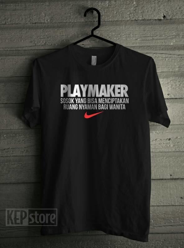 T-Shirt Playmaker Nike Terbaru | Kaos Gildan Custom Kepstore