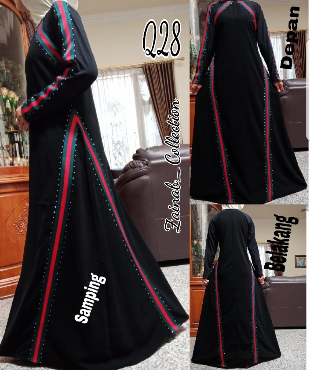 GAMIS ABAYA ARAB MURAH ABAYA GUCCI PIAS ORI ZAINABCOLLECTION Q28