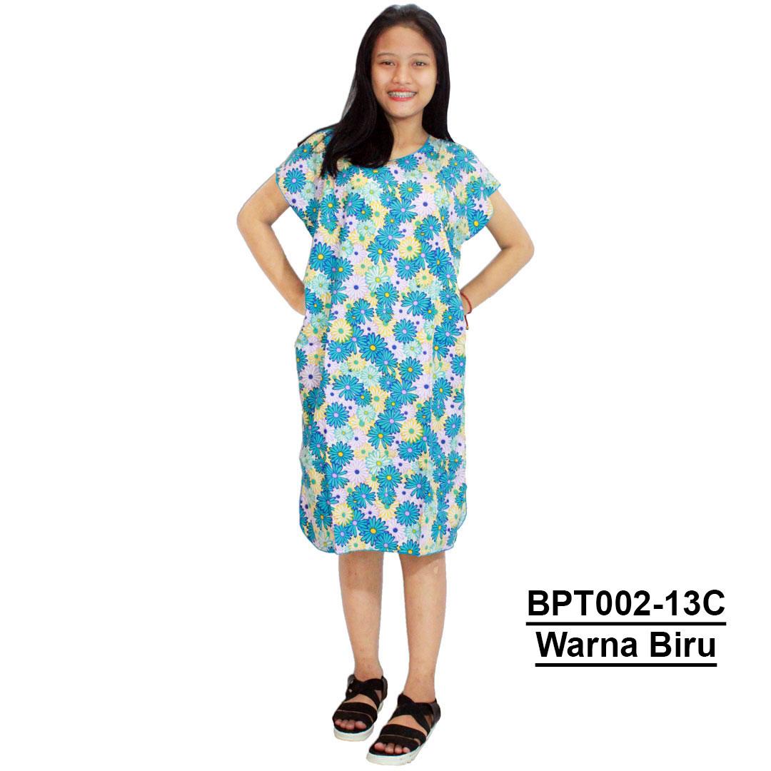 Midi, Daster Midi, Dress Santai, Baju Tidur, Piyama, Atasan Batik (BPT002-13) Batik Alhadi
