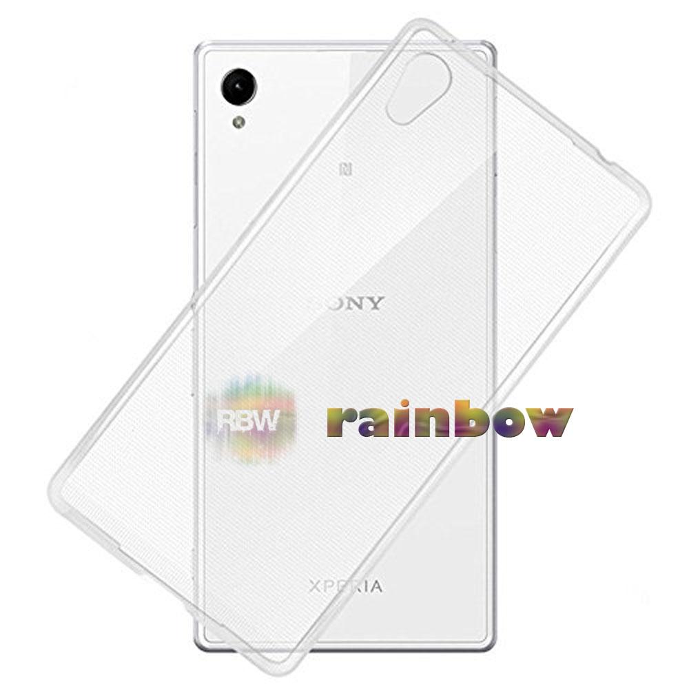 Rainbow Ultrathin Sony Xperia Z5 Premium Silicone Soft Case Ultrathin Jelly Air Back Case 0.3mm / Casing Hp Lentur / Silikon Sony Xperia Z5 Premium / Casing Sony Z5 Premium / Ultrathin Sony Z5 Premium - Transparan